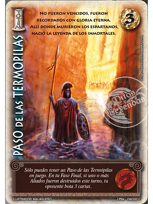 PASO DE TERMOPILAS - LPB4 - CORTESANA