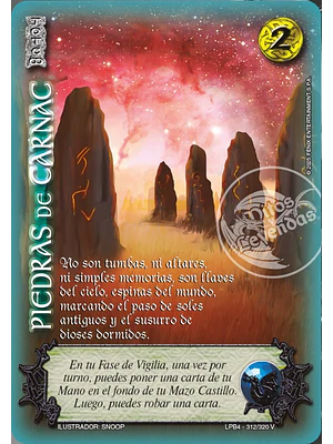 PIEDRAS DE CARNAC - LPB4 - VASALLO