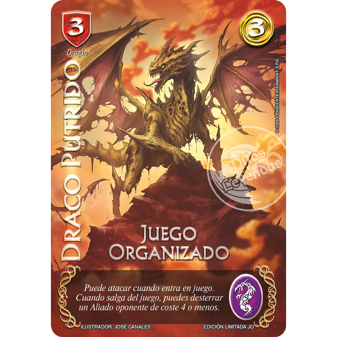 DRACO PUTRIDO - JUEGO ORGANIZADO 1