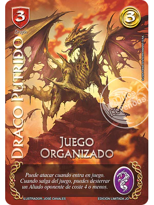 DRACO PUTRIDO - JUEGO ORGANIZADO