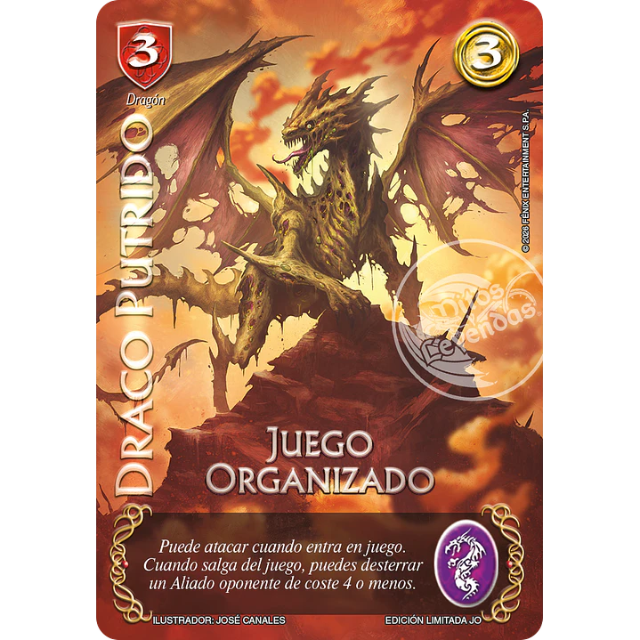 DRACO PUTRIDO - JUEGO ORGANIZADO 1