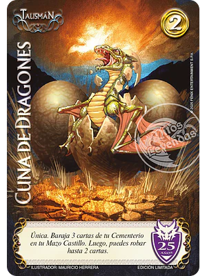 CUNA DE DRAGONES - EDICION LIMITADA