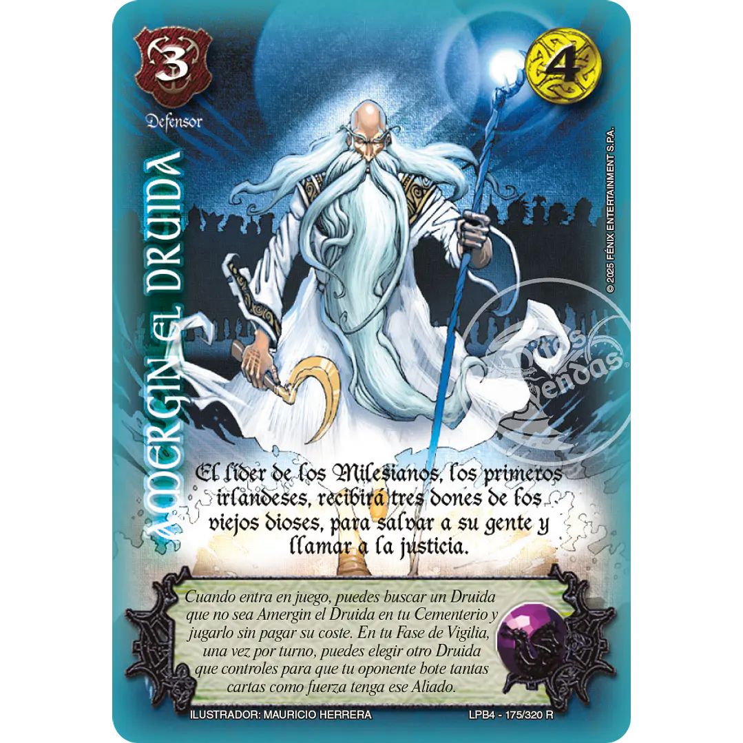 AMERGIN EL DRUIDA - LPB4 - REAL 1