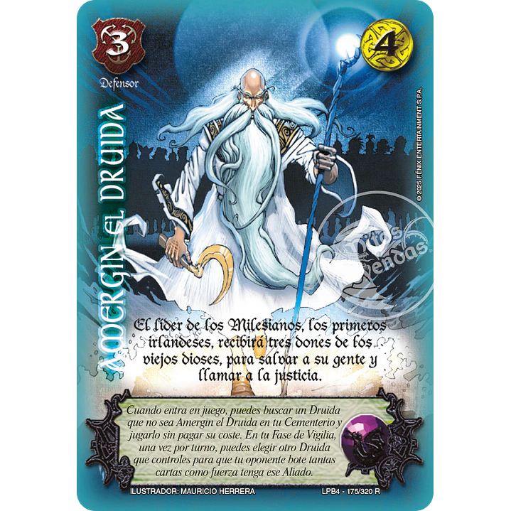 AMERGIN EL DRUIDA - LPB4 - REAL 1