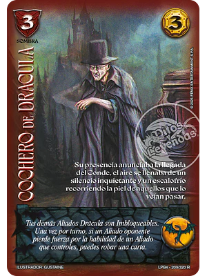 COCHERO DE DRACULA - LPB4 - REAL