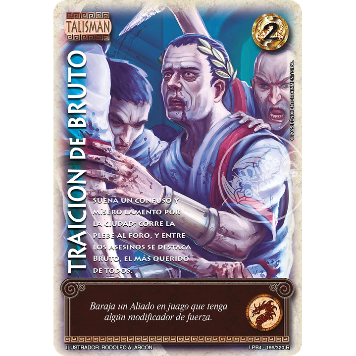 TRAICION DE BRUTO - LPB4 - REAL 1