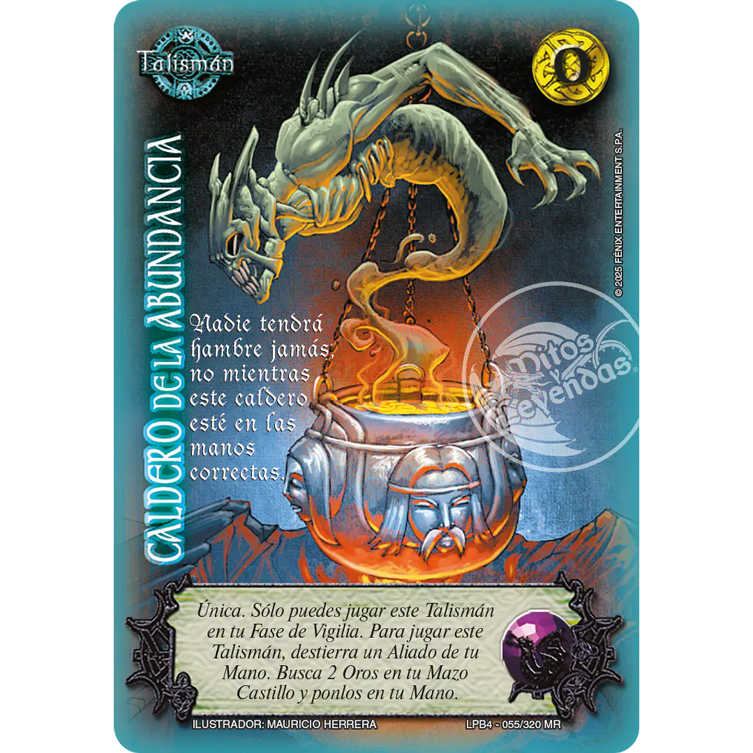 CALDERO DE LA ABUNDANCIA - LPB4 - MEGA REAL 1