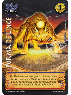 FORMA DE LINCE - LPB4 - ULTRA REAL