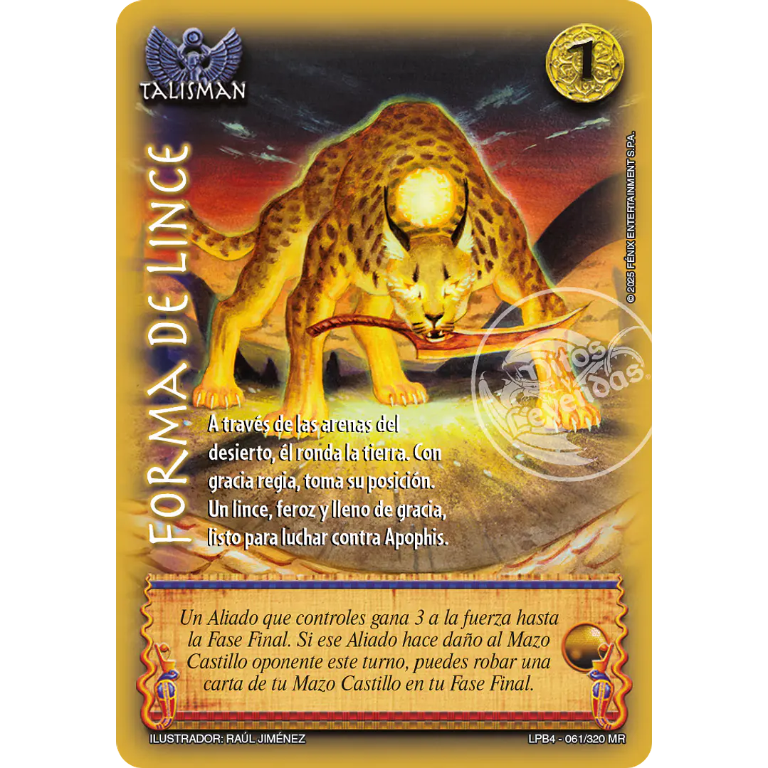 FORMA DE LINCE - LPB4 - MEGA REAL 1