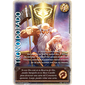 TRONO DORADO - LPB4 - REAL