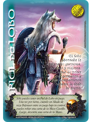 PIEL DE LOBO - LPB4 - REAL
