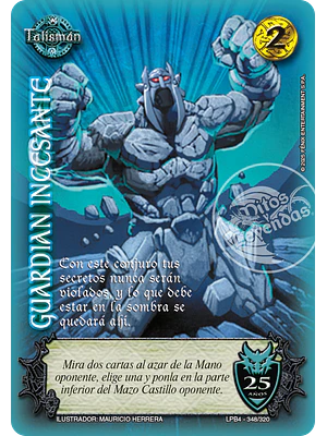 GUARDIAN INCESANTE - LPB4