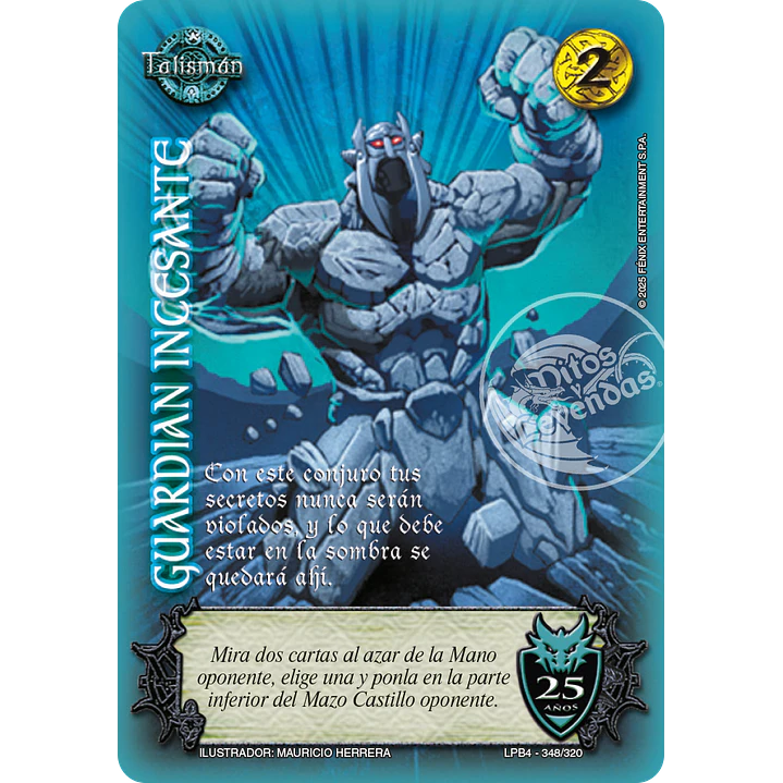 GUARDIAN INCESANTE - LPB4 1