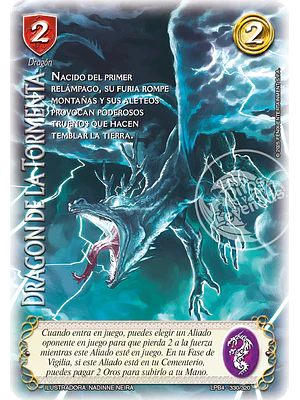 DRAGON DE LA TORMENTA - LPB4