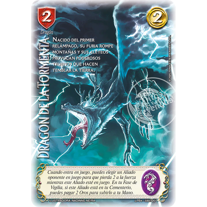 DRAGON DE LA TORMENTA - LPB4 2