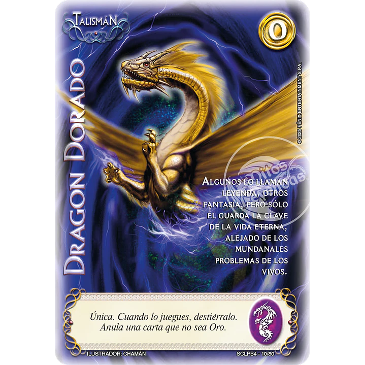 DRAGON DORADO - SCLPB4 1