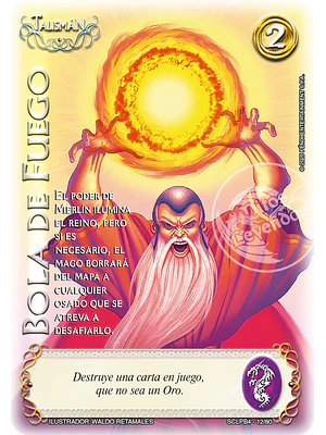 BOLA DE FUEGO - SCLPB4
