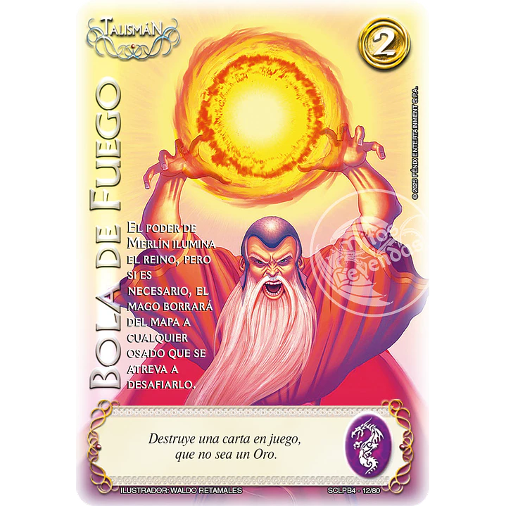 BOLA DE FUEGO - SCLPB4 1