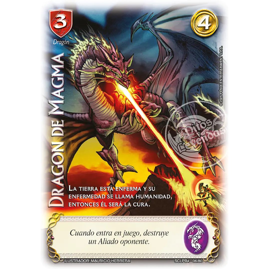 DRAGON DE MAGMA - SCLPB4 1