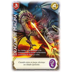 DRAGON DE MAGMA - SCLPB4