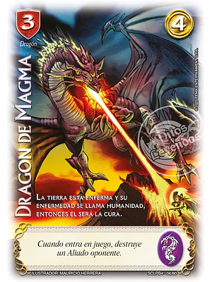 DRAGON DE MAGMA - SCLPB4
