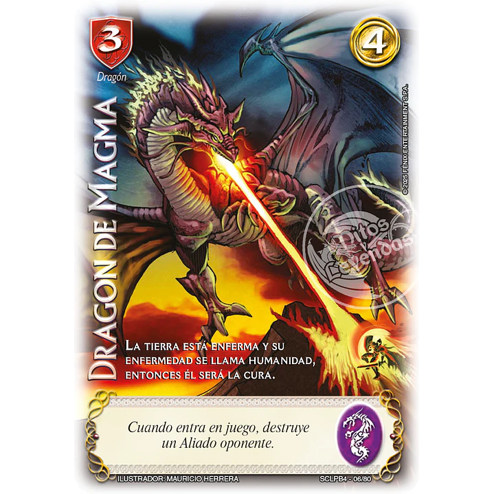 DRAGON DE MAGMA - SCLPB4 1