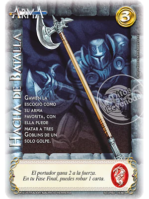 HACHA DE BATALLA - SCLPB4