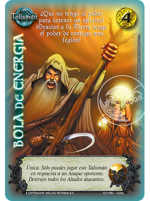 BOLA DE ENERGIA - SCLPB4