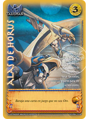 ALAS DE HORUS - SCLPB4