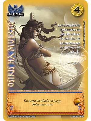 OSIRIS HA MUERTO - SCLPB4