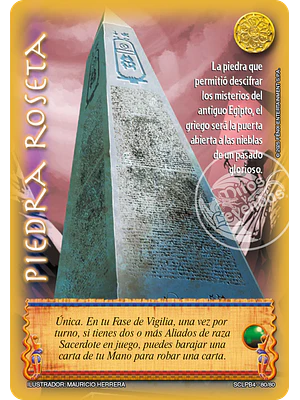 PIEDRA ROSETA - SCLPB4
