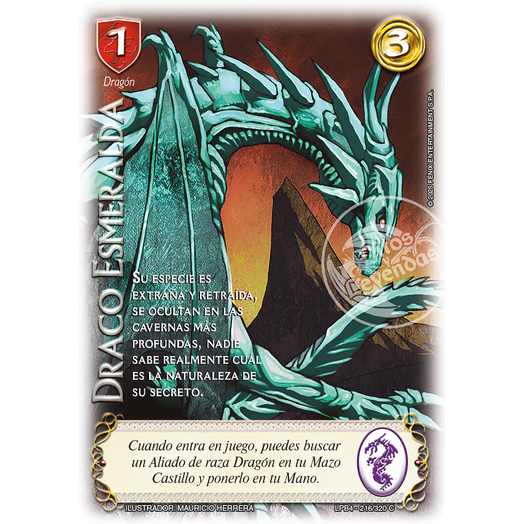 DRACO ESMERALDA - LPB4 - VASALLO 1
