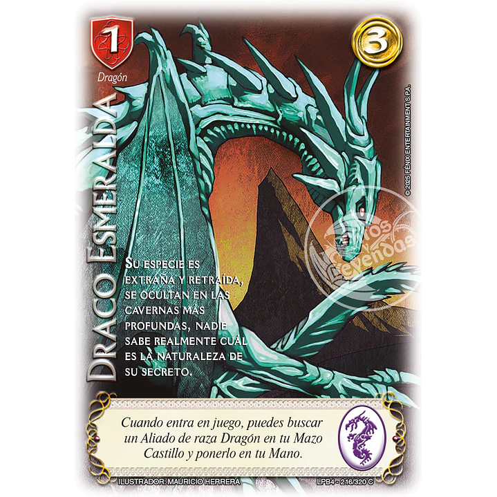 DRACO ESMERALDA - LPB4 - VASALLO 1