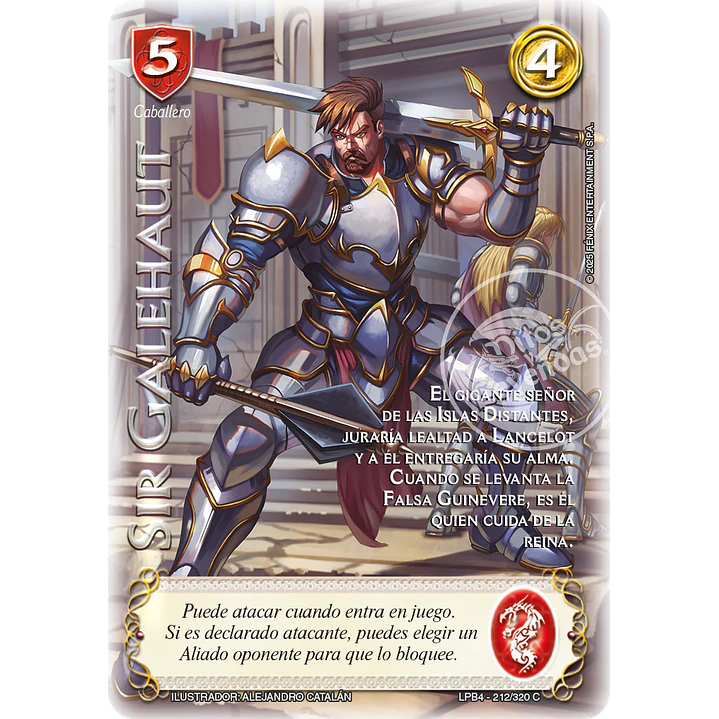 SIR GALEHAUT - LPB4 - CORTESANO 1