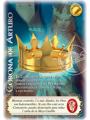 CORONA DE ARTURO - LPB4 - CORTESANO