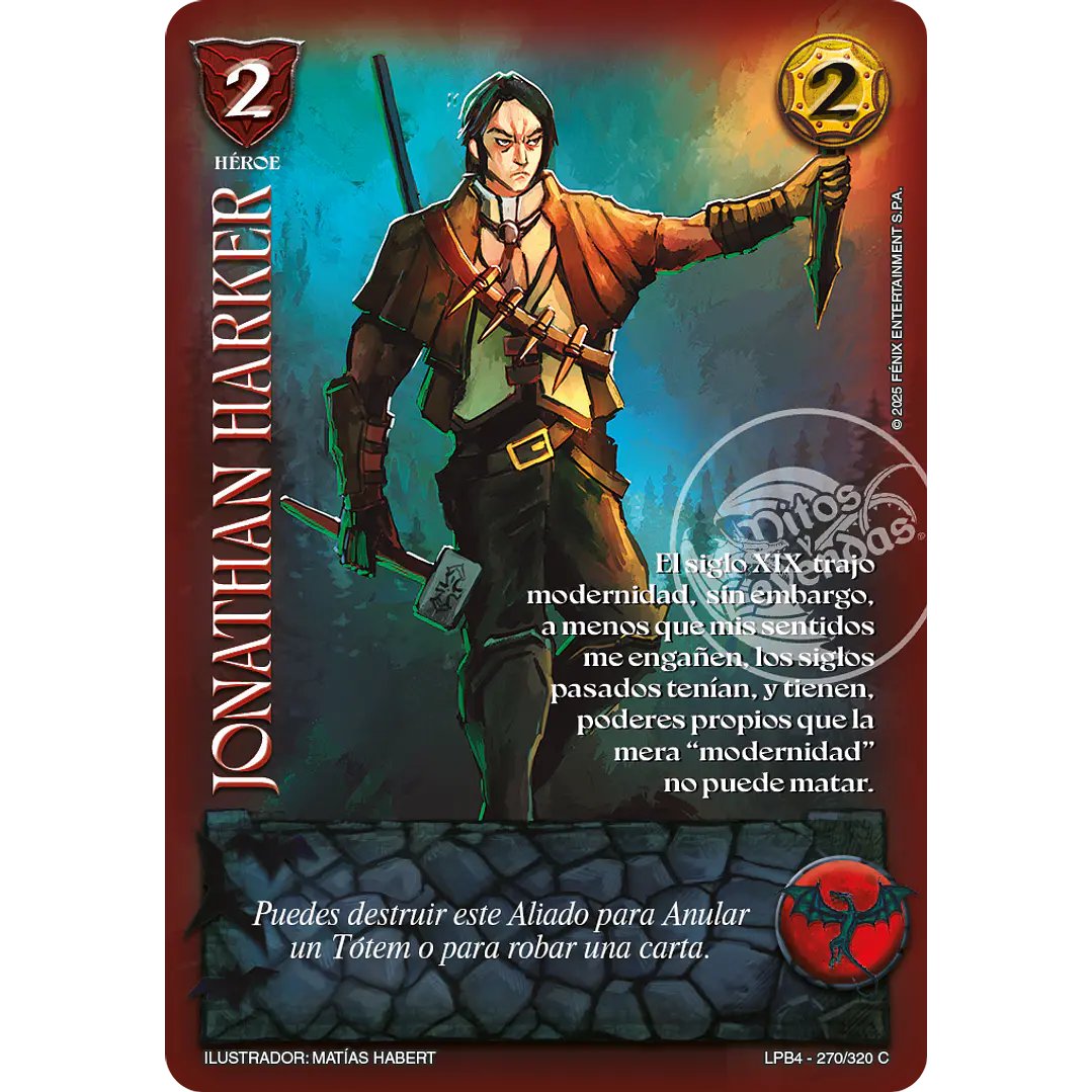 JONATHAN HARKER - LPB4 - CORTESANO 1