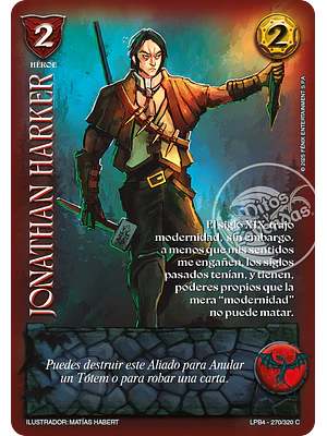 JONATHAN HARKER - LPB4 - CORTESANO