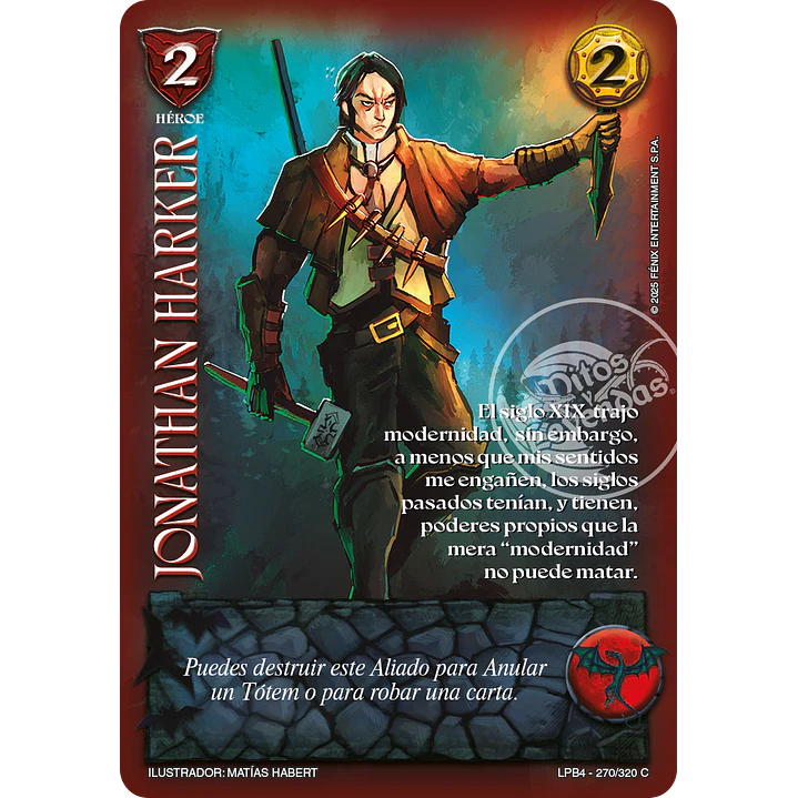 JONATHAN HARKER - LPB4 - CORTESANO 1