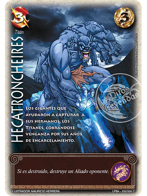HECATRONCHEIRES - LPB4 - CORTESANO