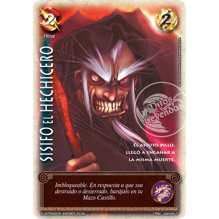 SISIFO EL HECHICERO - LPB4 - CORTESANO 1