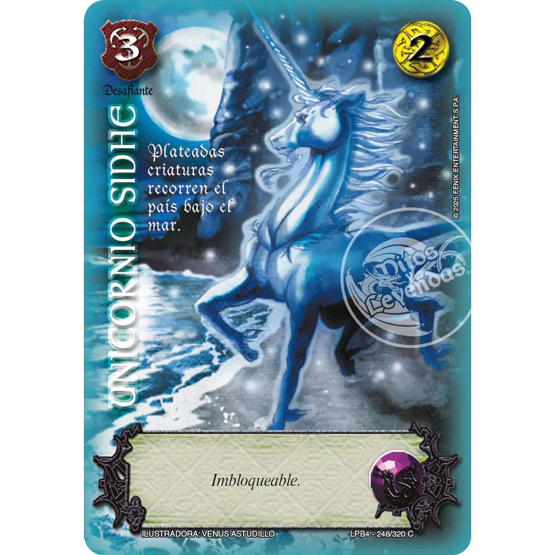 UNICORNIO SIDHE - LPB4 - CORTESANO 1