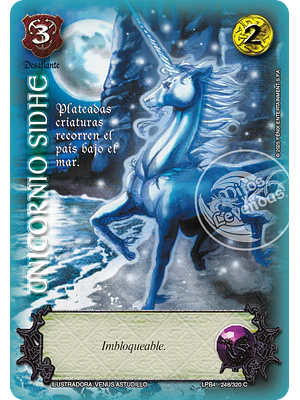 UNICORNIO SIDHE - LPB4 - CORTESANO
