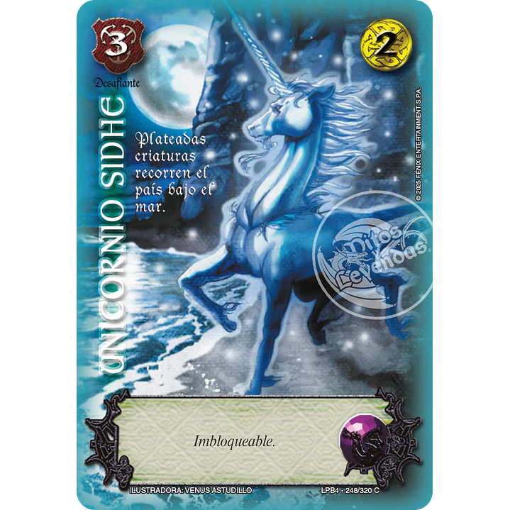 UNICORNIO SIDHE - LPB4 - CORTESANO 1