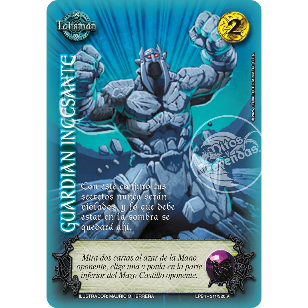 GUARDIAN INCESANTE - LPB4 - VASALLO 1