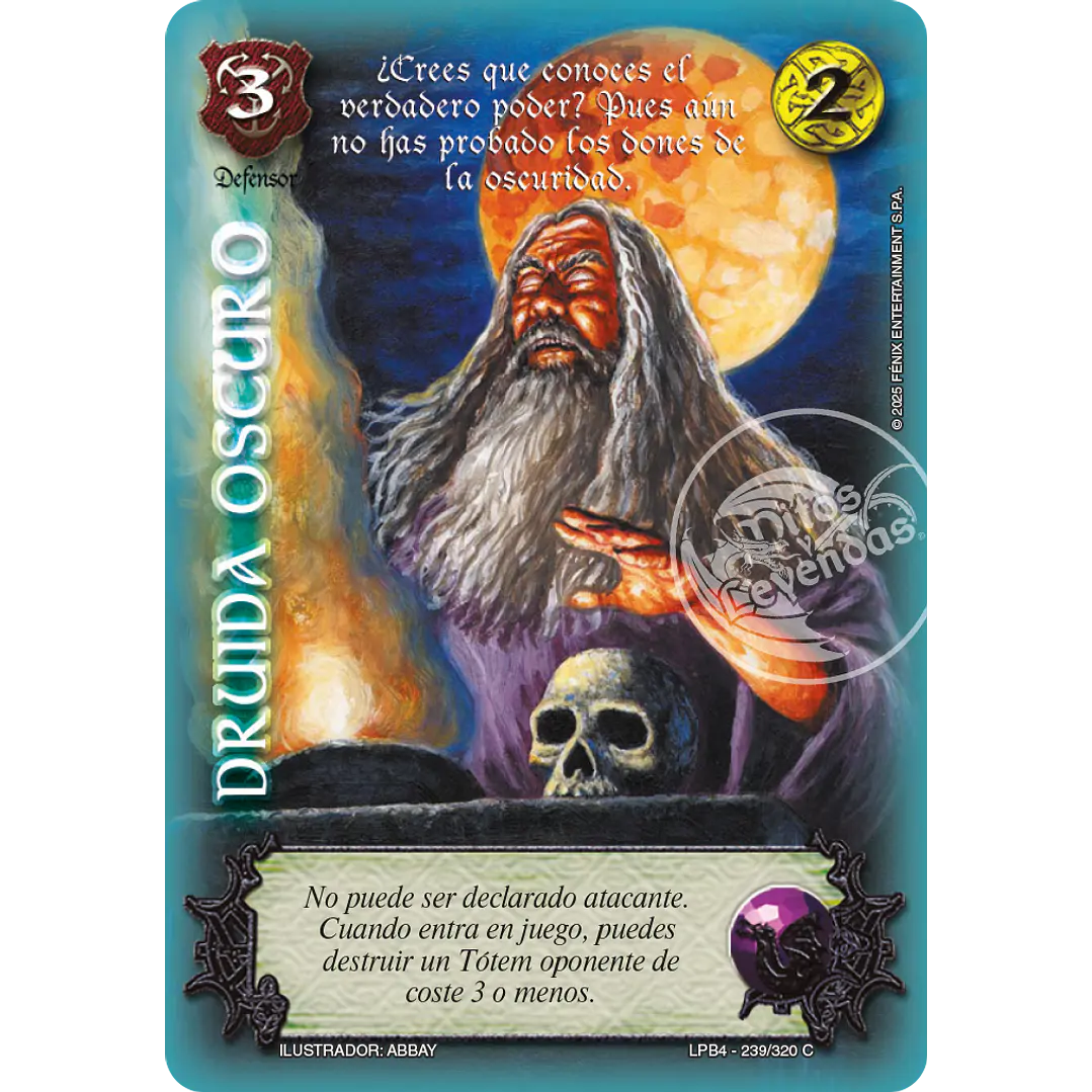 DRUIDA OSCURO - LPB4 - CORTESANA 1