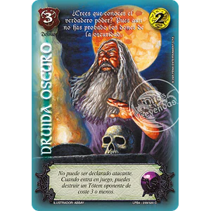 DRUIDA OSCURO - LPB4 - CORTESANA