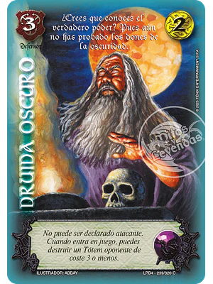 DRUIDA OSCURO - LPB4 - CORTESANA