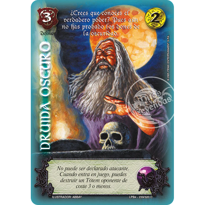 DRUIDA OSCURO - LPB4 - CORTESANA 1