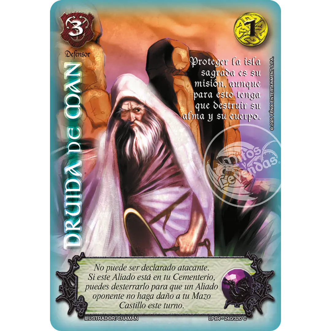 DRUIDA DE MAN - LPB4 - CORTESANA 1