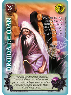 DRUIDA DE MAN - LPB4 - CORTESANA